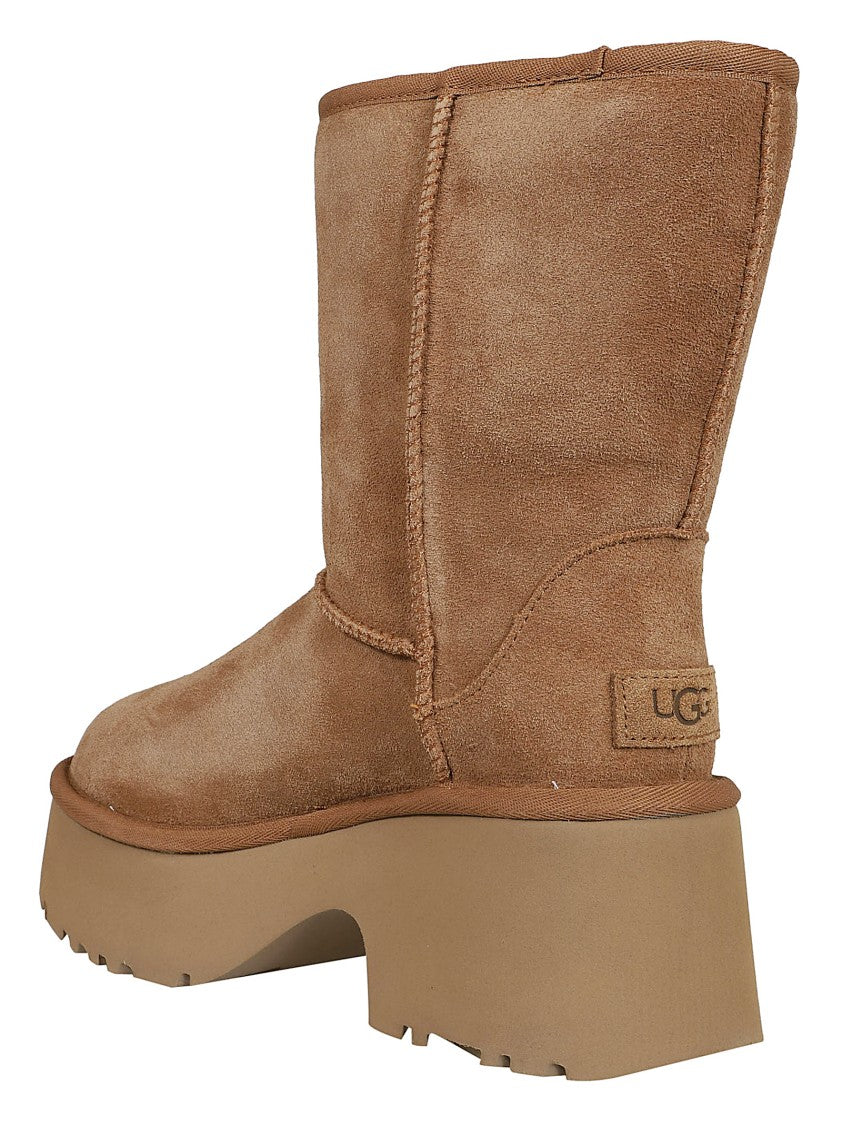 Ugg Light Brown Calf Suede Wool/Lyocell Boots