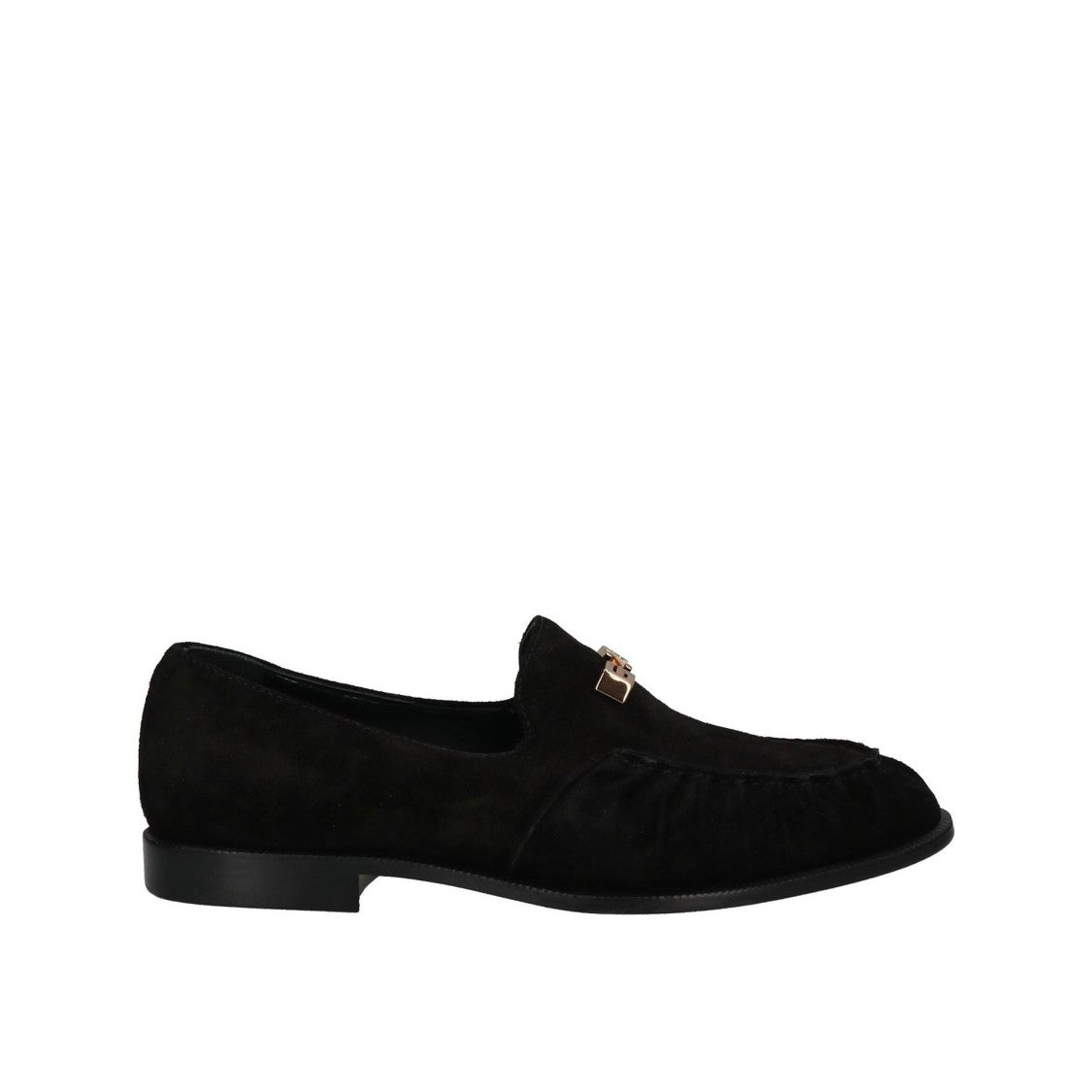 Giuseppe Zanotti Black Leather Loafers