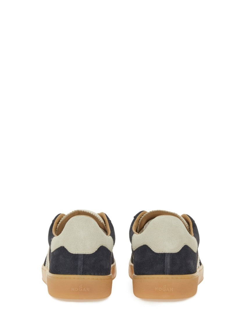 Hogan Cool Minimalistic Low-Top Calfskin Sneakers