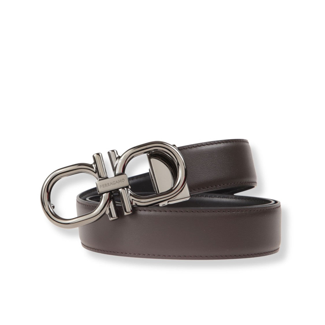 Ferragamo Double Adjustable Belt With Minimalist Design