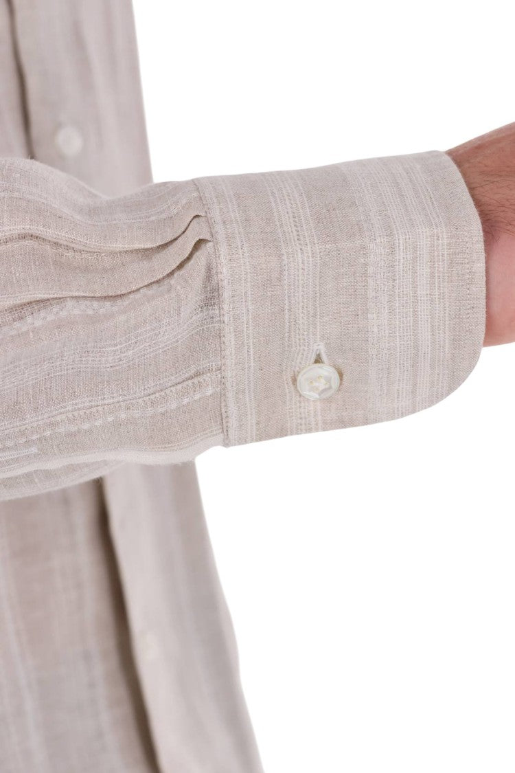 Barba Dandylife Woven Linen Shirt