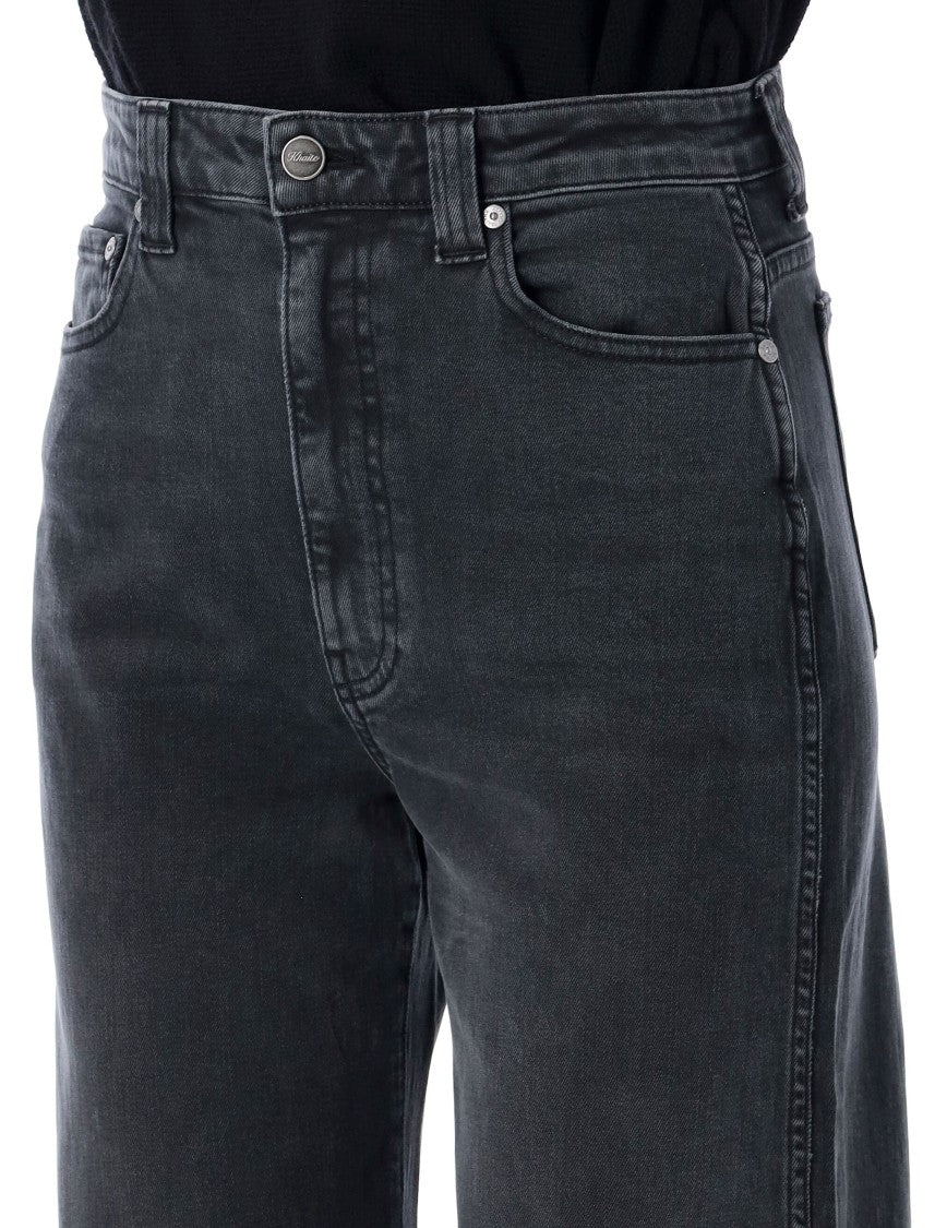Khaite Washed Black Dane Jeans