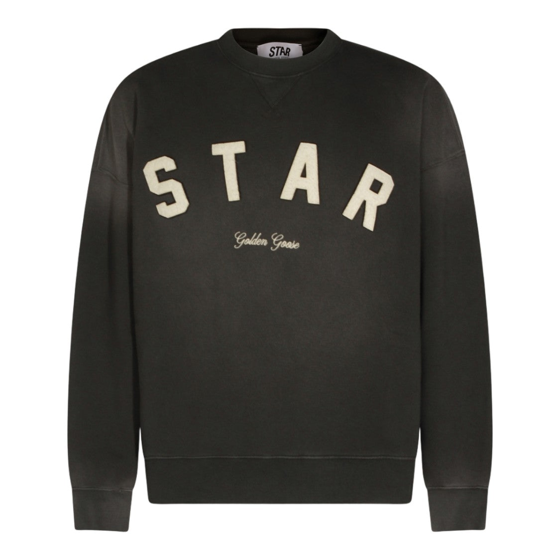 Golden Goose Crew Neck Sweater With Bold 'Star' Print