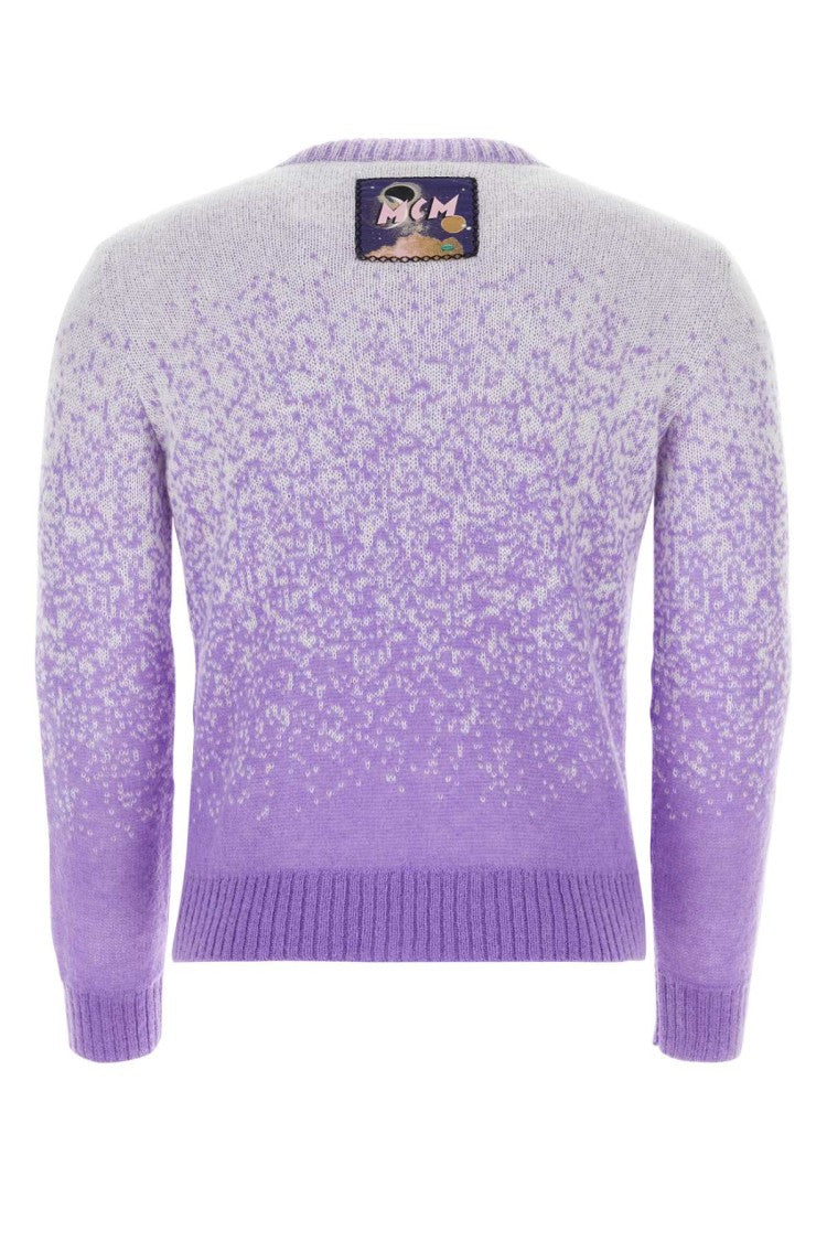 Mcm Two-Tone Nylon Blend Sweater