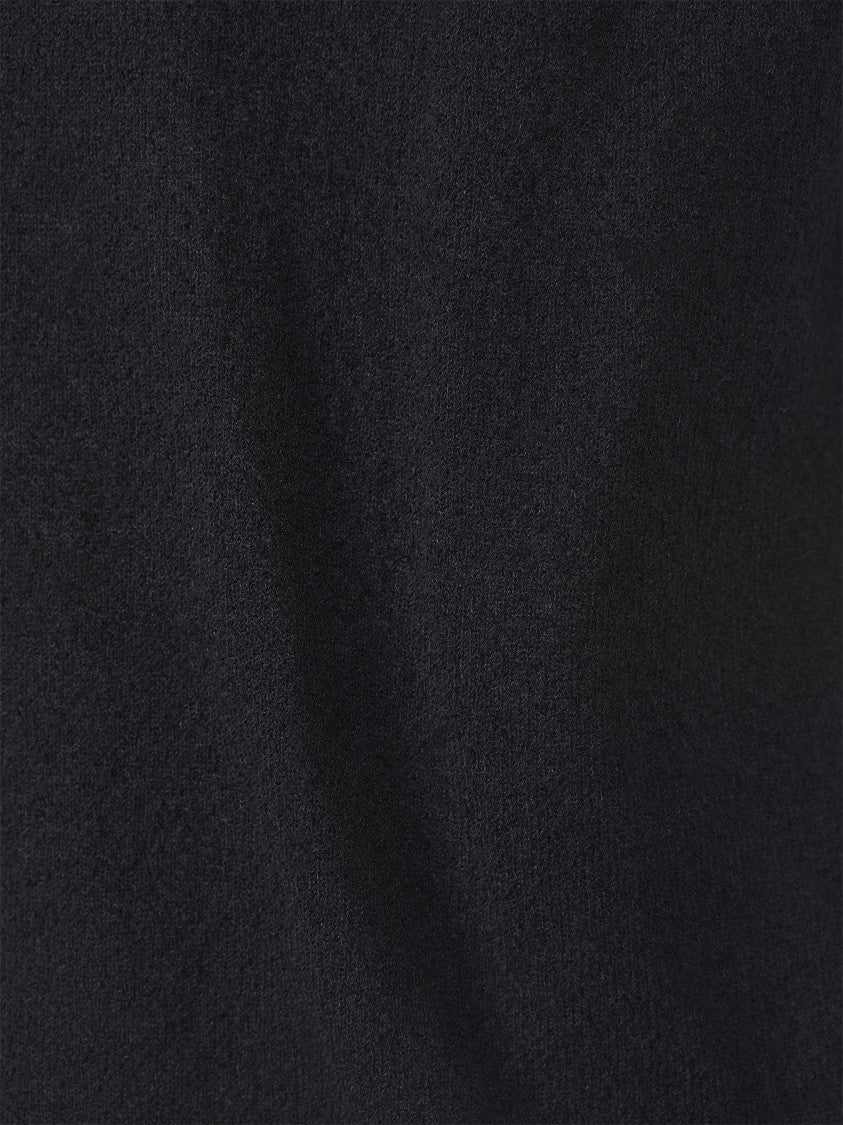 Roberto Collina Relaxed-Fit Black T-Shirt With Crew Neckline