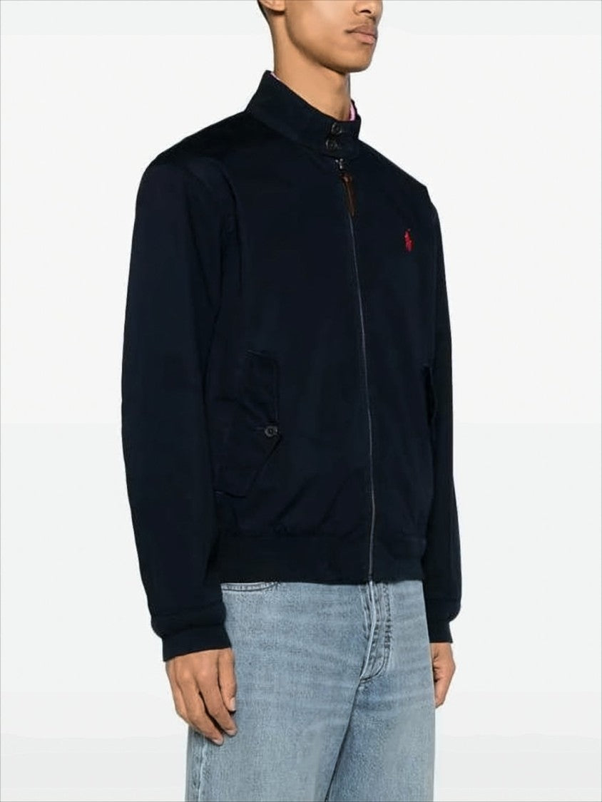 Polo Ralph Lauren Contemporary Navy Jacket With High Collar