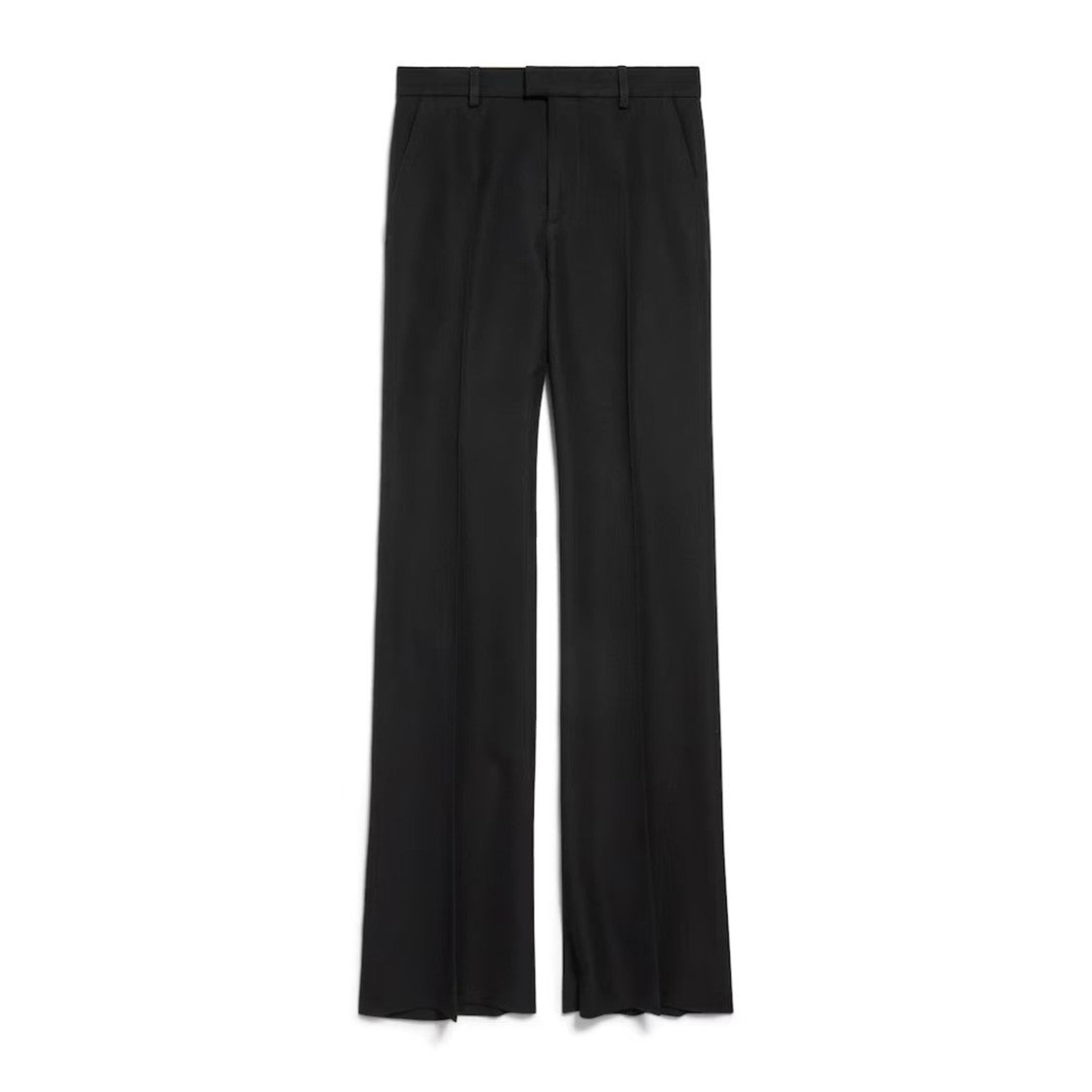 Balenciaga Tailored Flared Pants With Clean Waistband