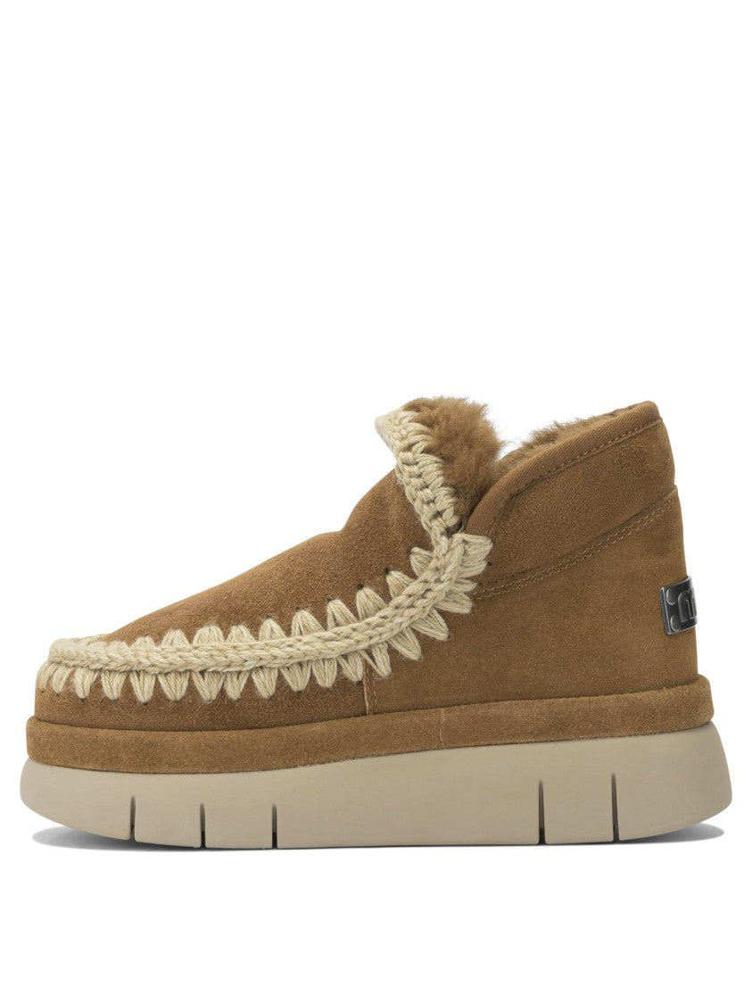Mou Sheepskin Ankle Boots