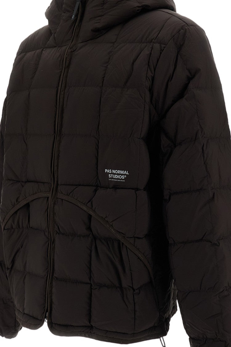 Pas Normal Studios Brown Off-Race Down Liner Down Jacket