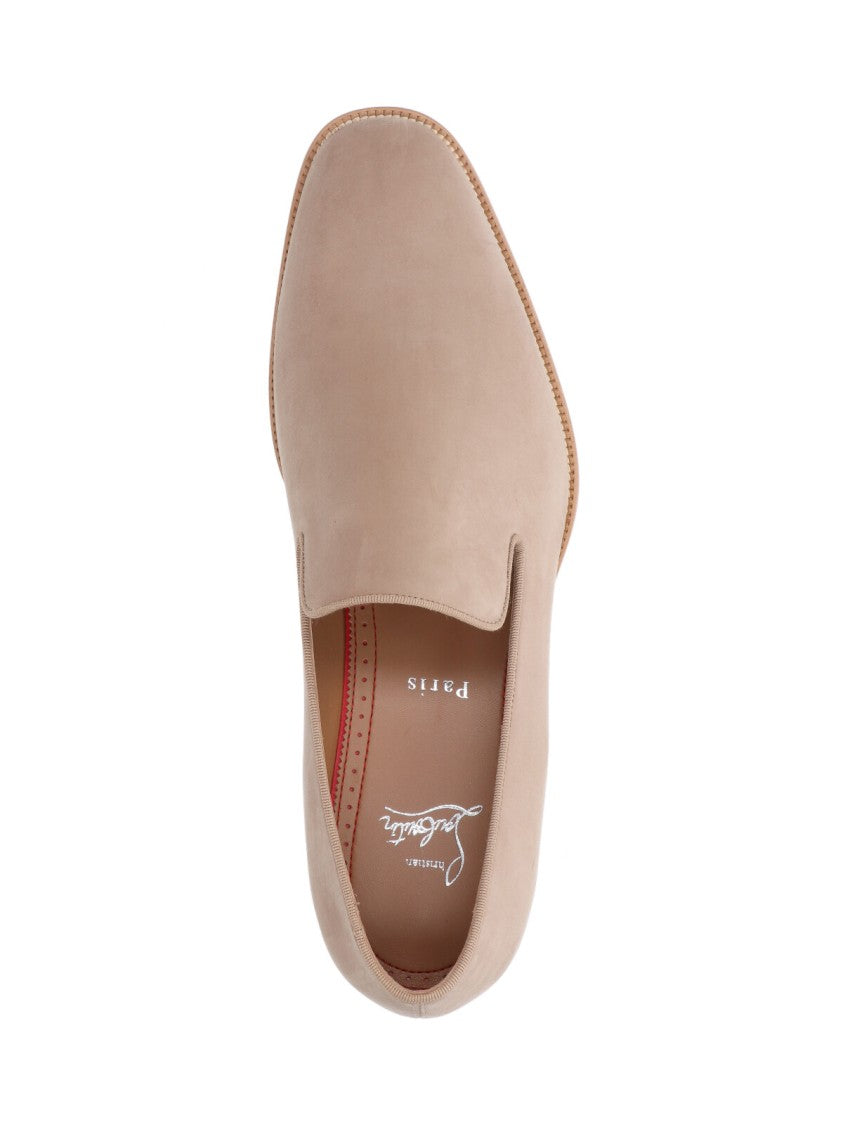 Christian Louboutin "Danny Flex" Moccasins – Beige
