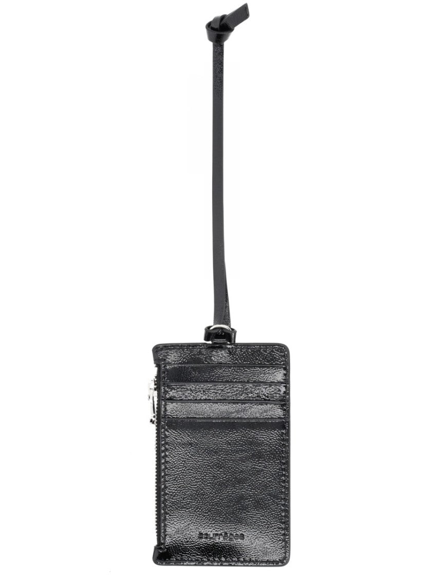 Courrèges Naplack Glossy Multiple Slots Wallet