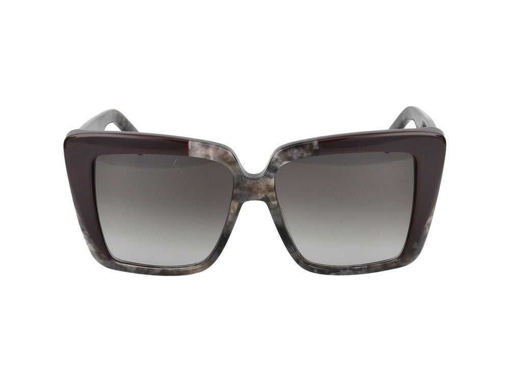 Salvatore Ferragamo Sunglasses Salvatore Ferragamo Sf1060sn 021 Grey Marble/Bordeaux 55/14/140