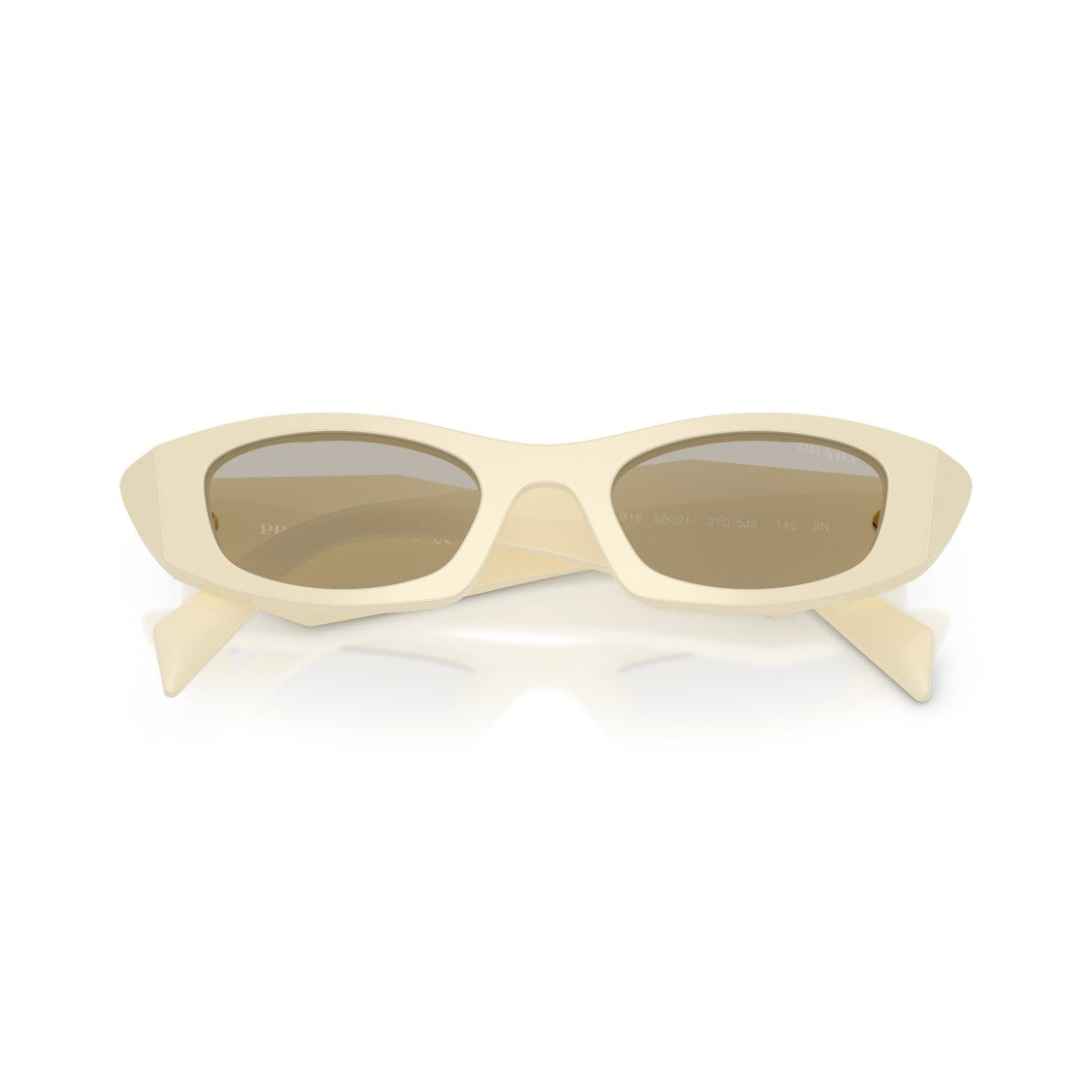Prada 0Pr B16s Angular Cat-Eye Sunglasses