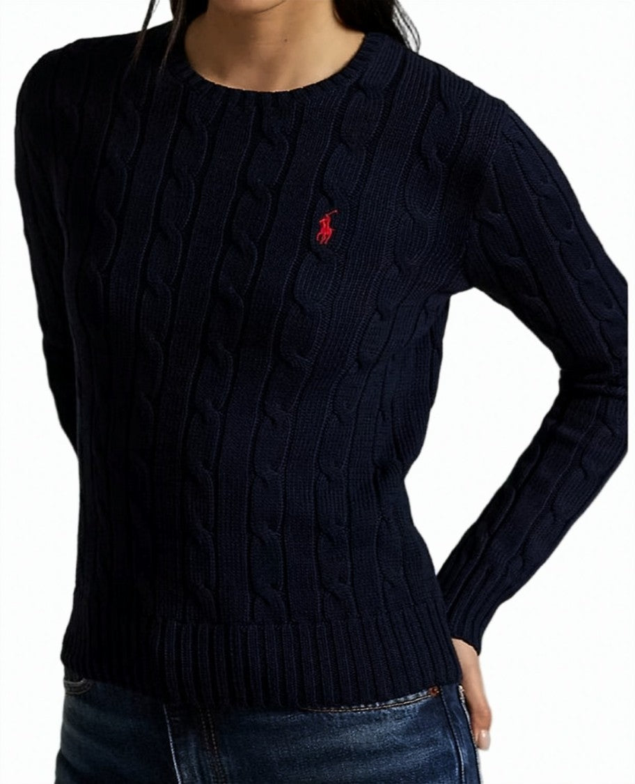 Polo Ralph Lauren Rinett Cable Knit Cotton Sweater