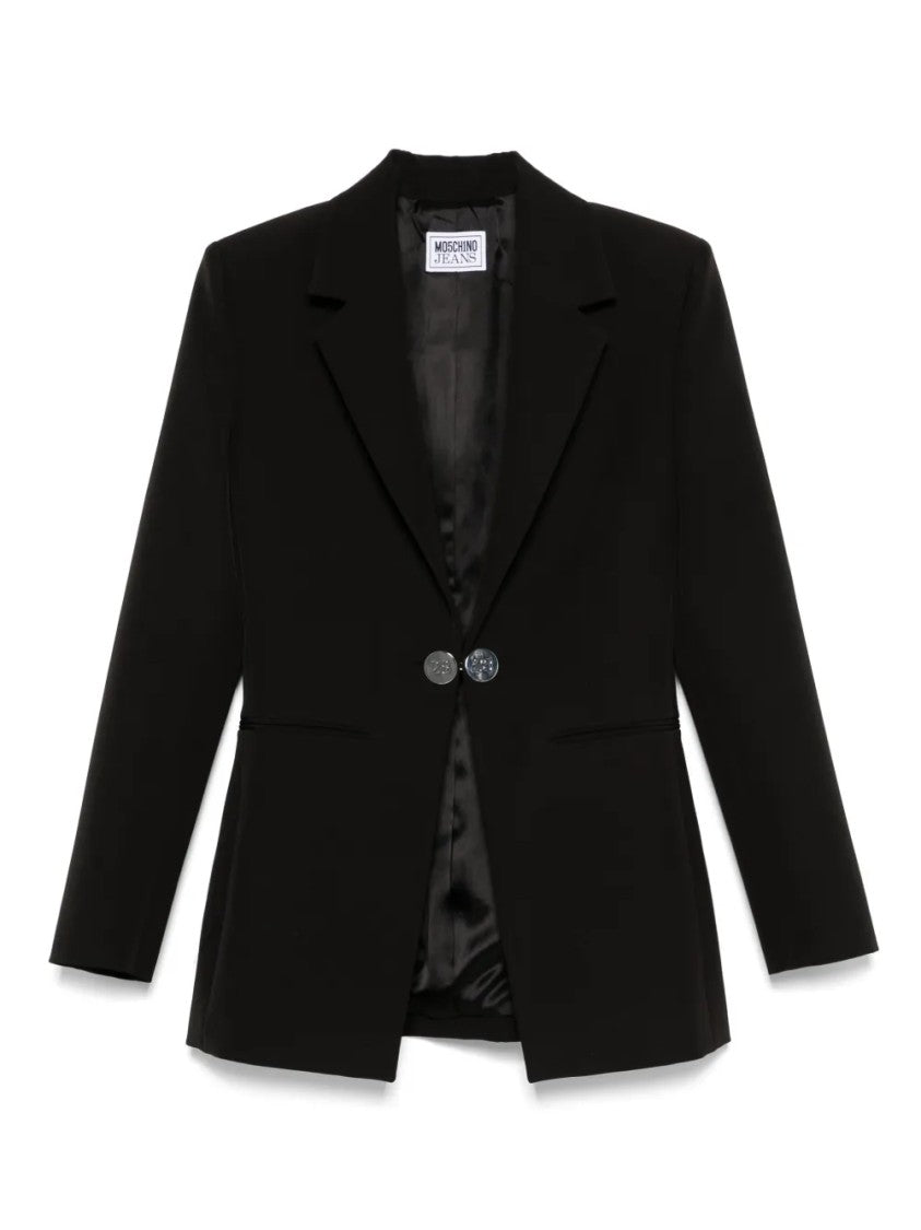Moschino Tailored Women's Jacket With Structured Shoulders