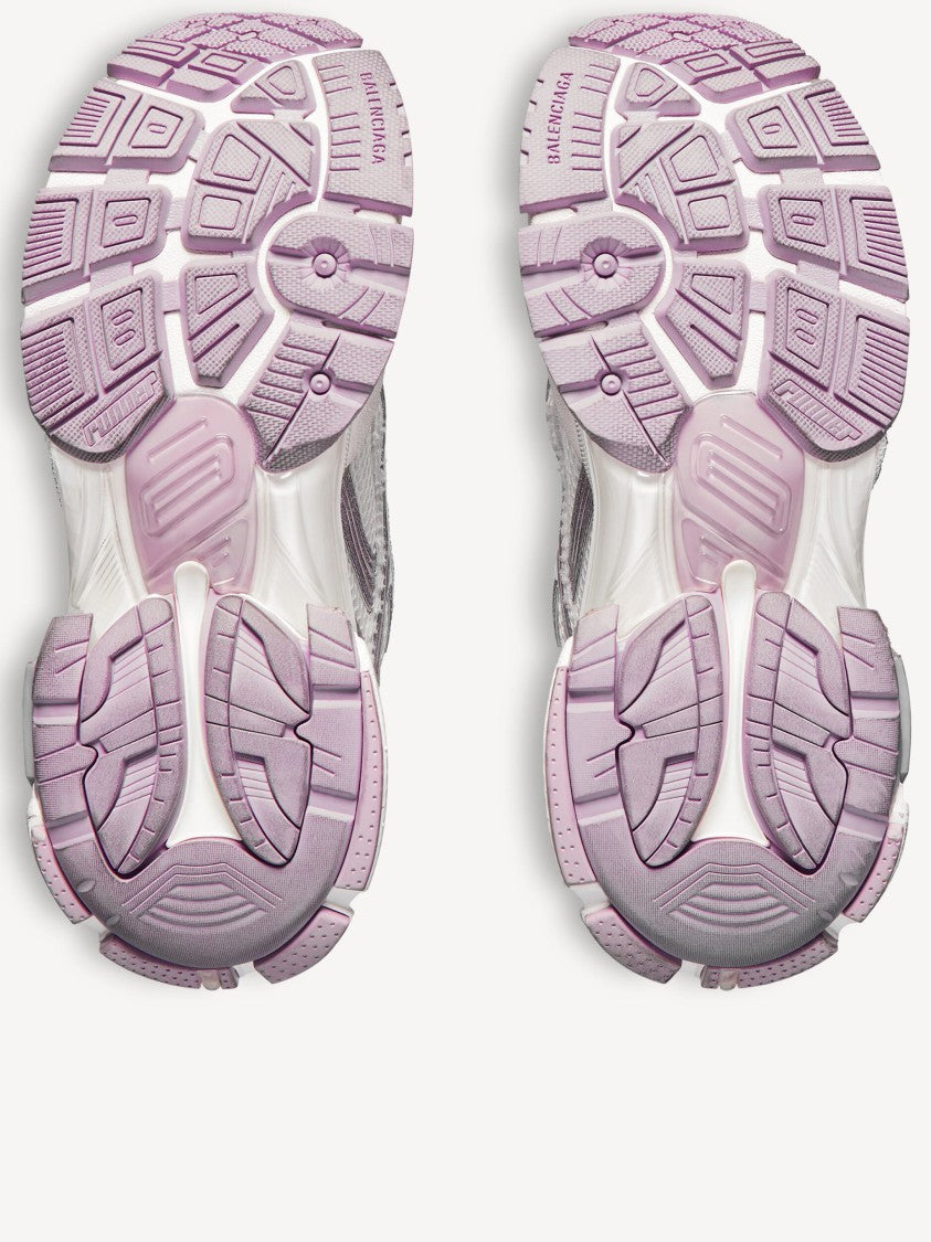 Balenciaga Chunky Layered Sneakers With Glitter Accents