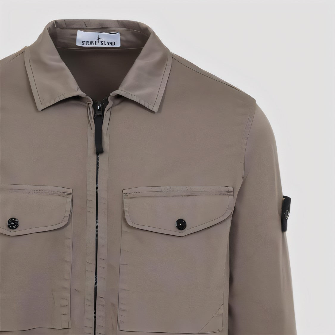 Stone Island Front-Zipper Stone Island Jacket