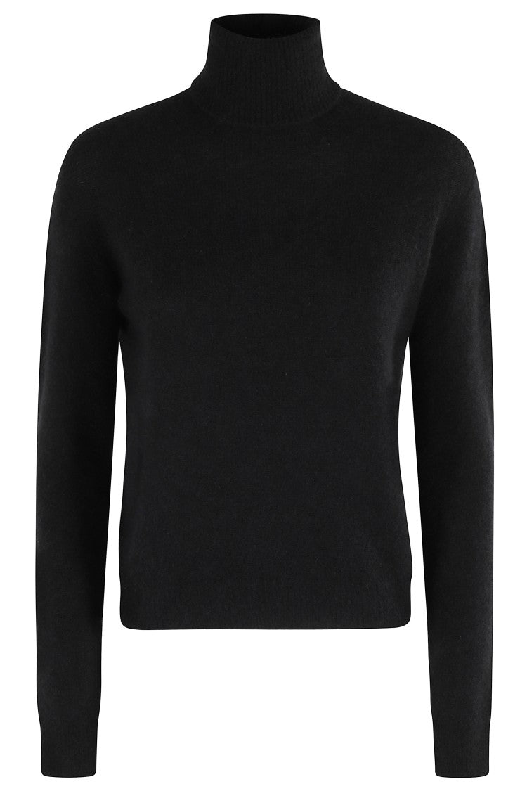 Roberto Collina High Neck Long Sleeve Knit Sweater