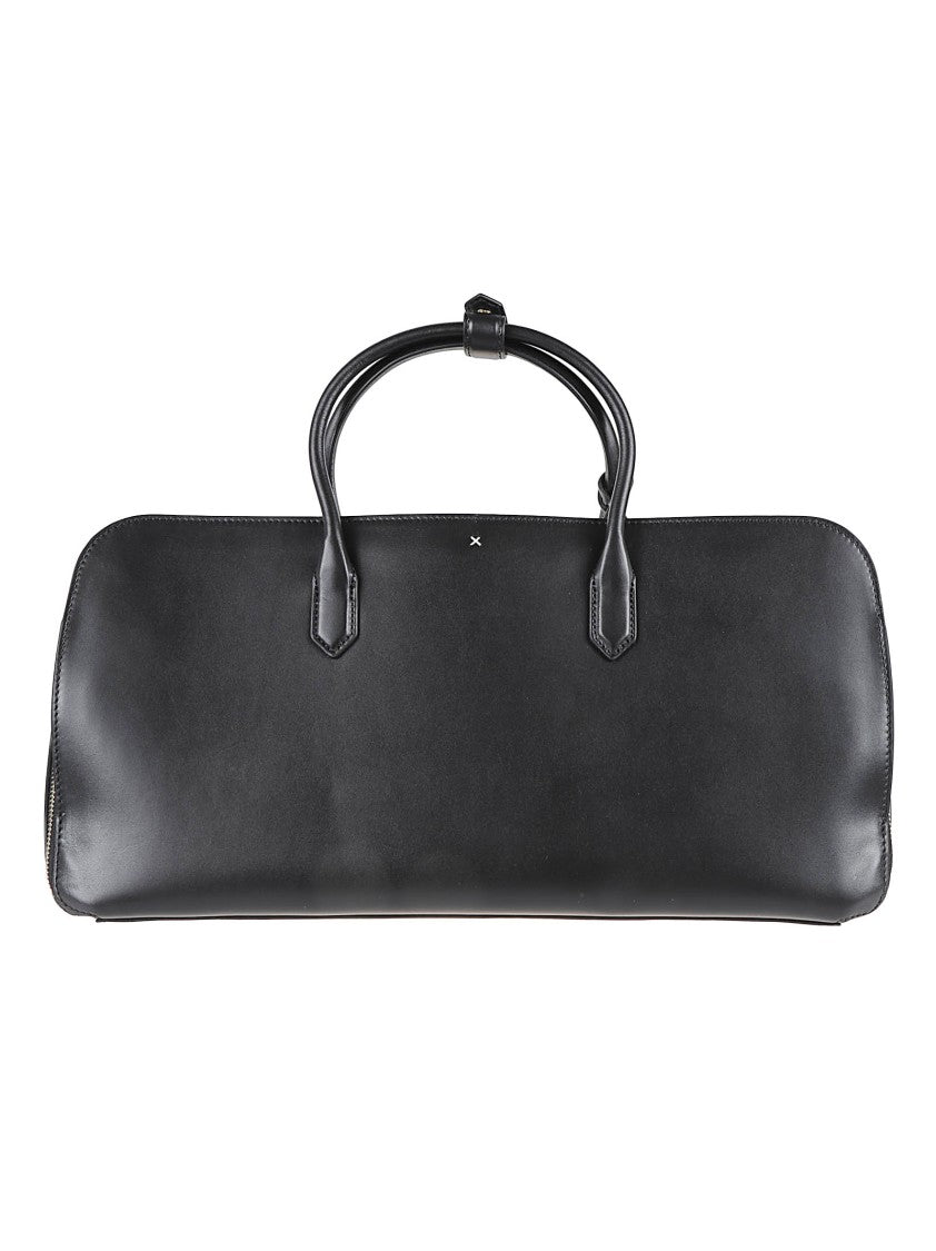 Alaïa Elongated Structured Bag With Gold-Tone Zipper