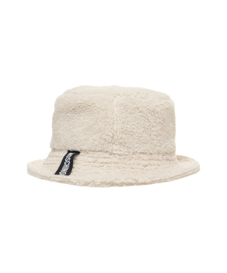 Moschino Faux Fur Bucket Hat