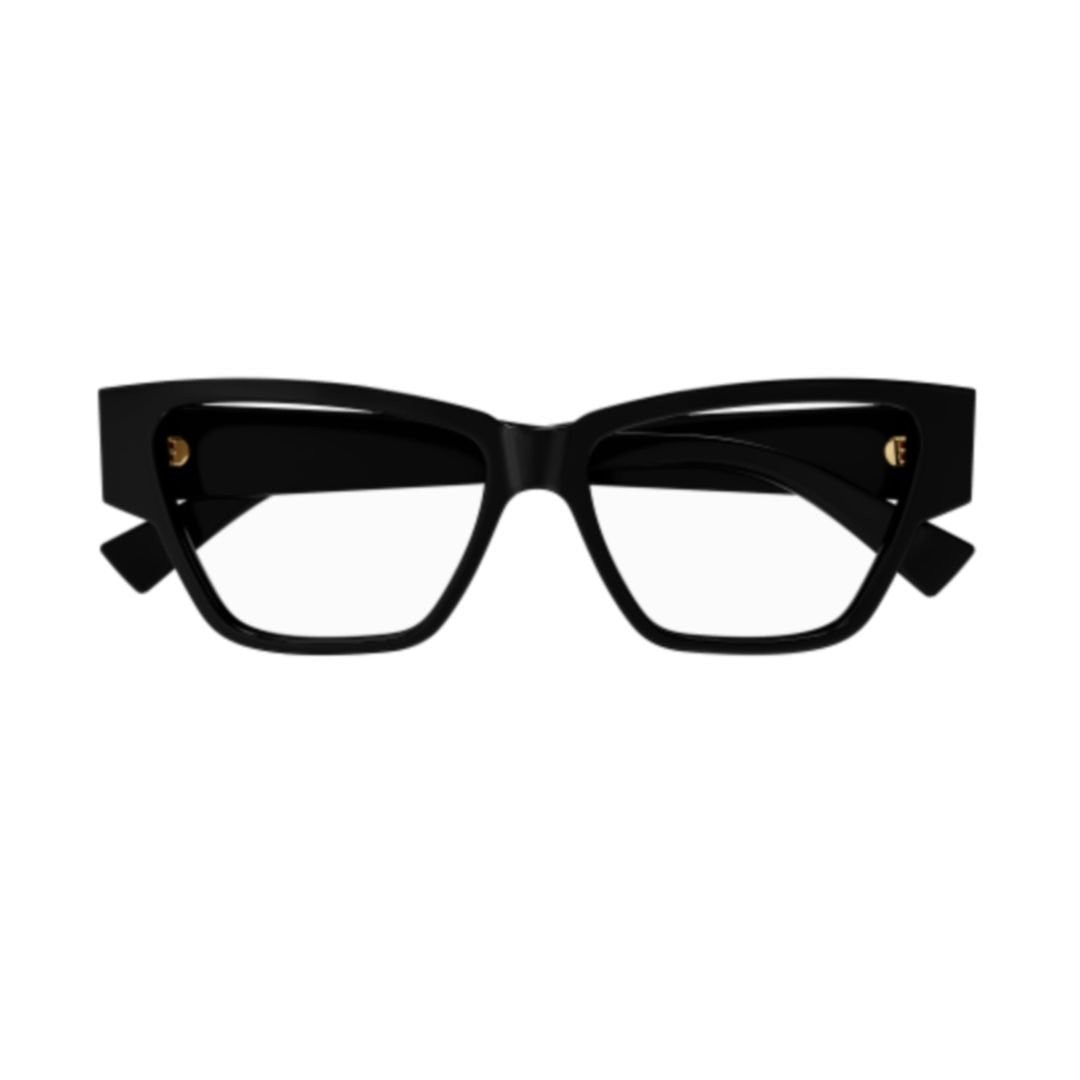 Bottega Veneta Eyeglasses Bv1288o 001 Black Black Transparent 55/15/145