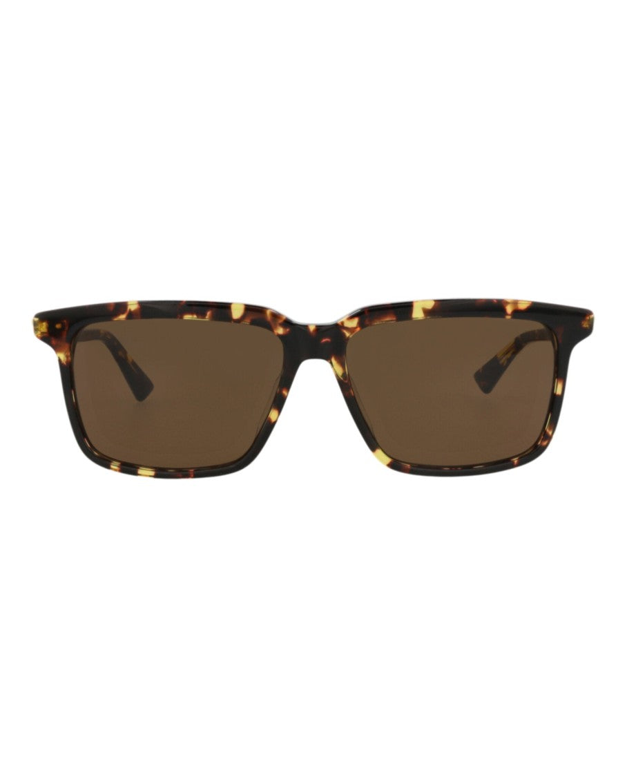 Bottega Veneta Square-Frame Recycled Acetate Sunglasses