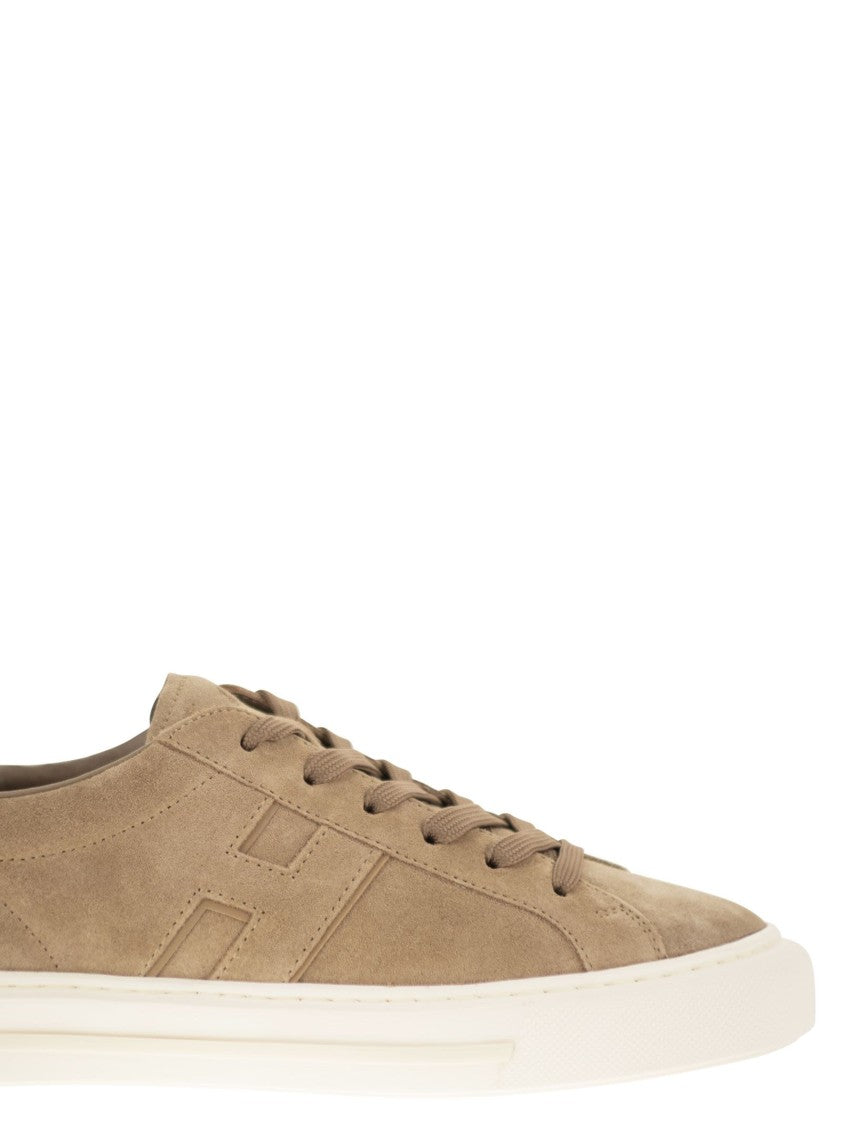 Hogan Suede Rebel Trainers With Memory Foam Insole