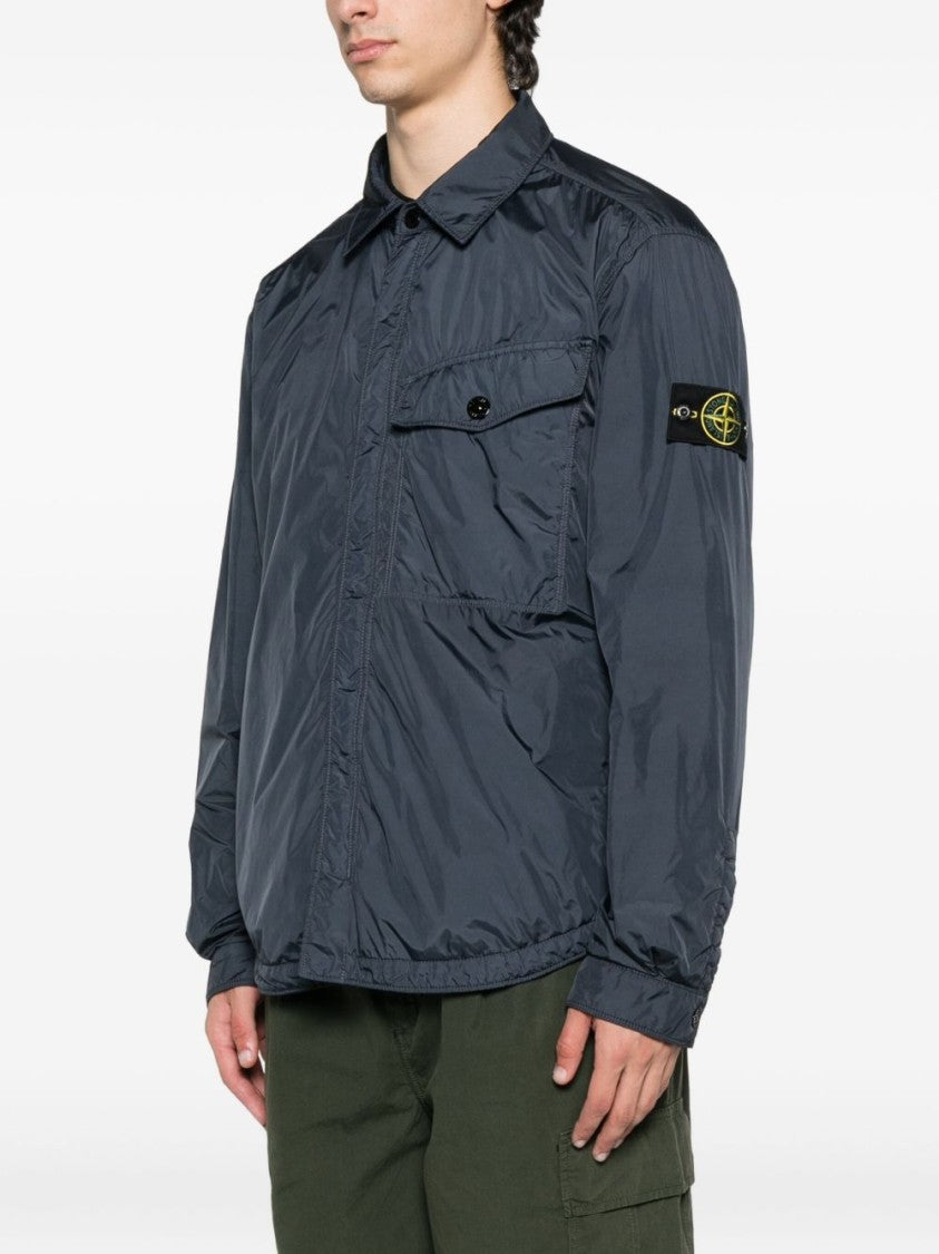 Stone Island Versatile Lightweight Polyamide Jacket With Buttoned Pocket