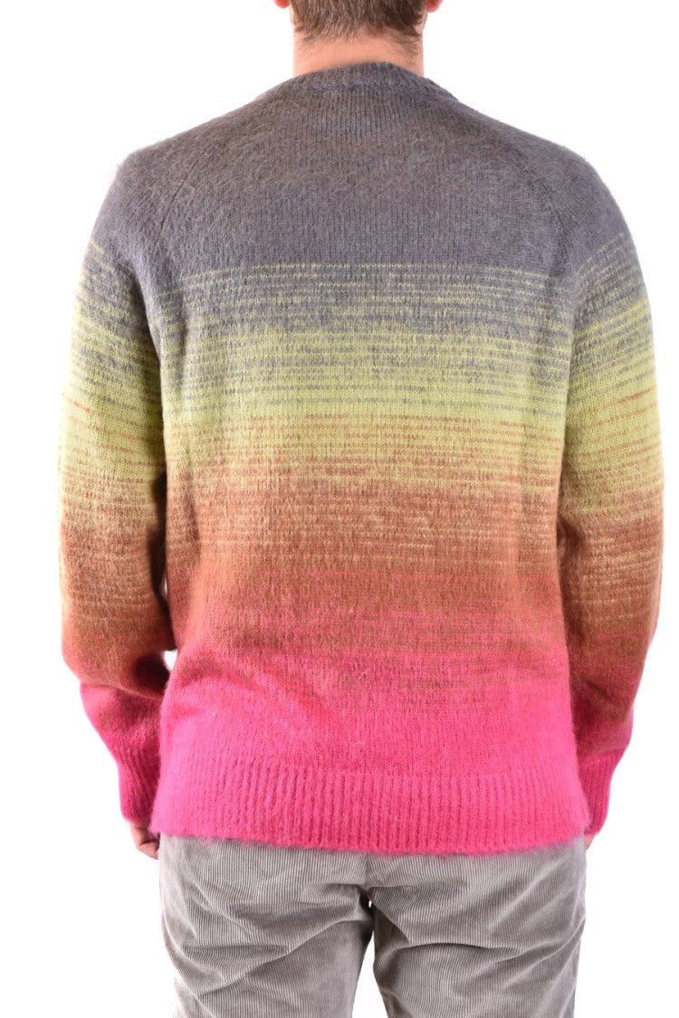 Laneus Multicolor Gradient Knit Sweater