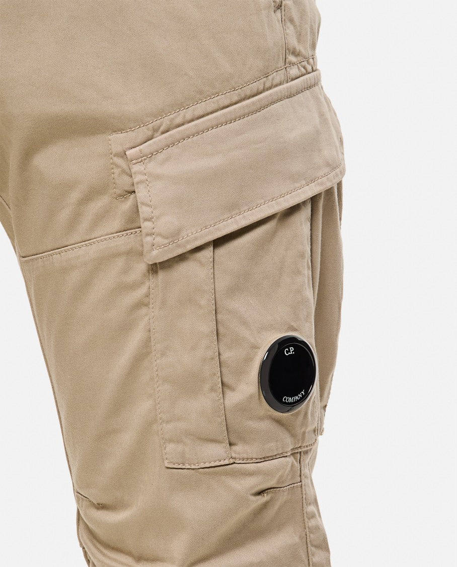 C.P. Company Sateen Stretch Cargo Lens Pants