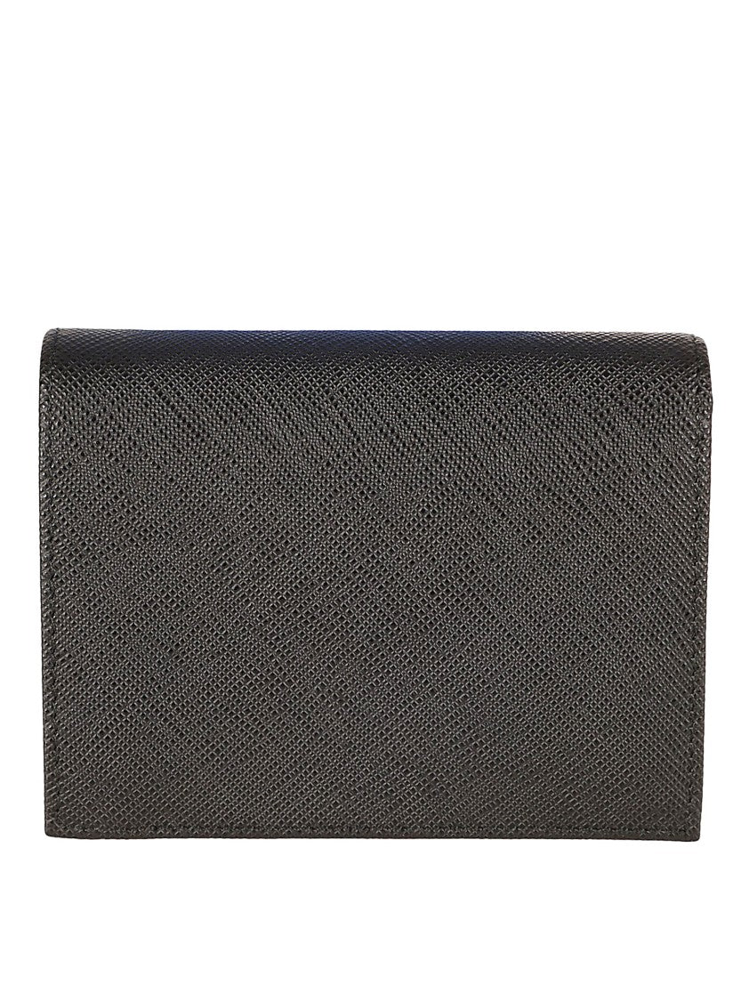 Prada Saffiano Leather Wallet With Timeless Design