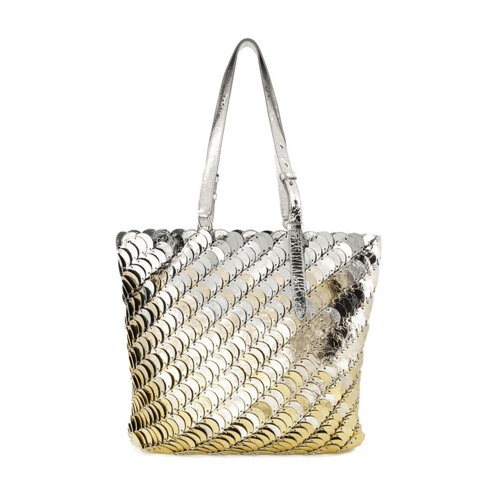 Rabanne Shoulder Bag - Leather - Gold