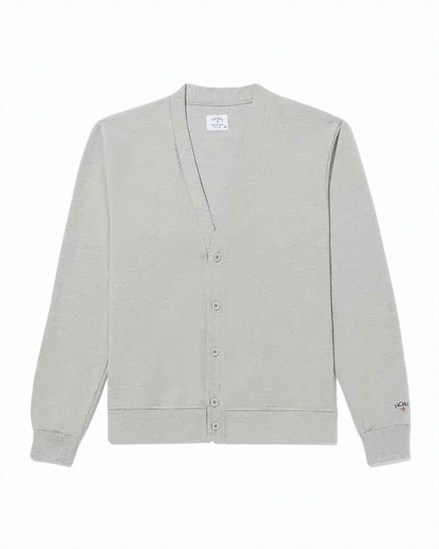 A.P.C. V-Neck Button-Down Cardigan In Soft Cotton