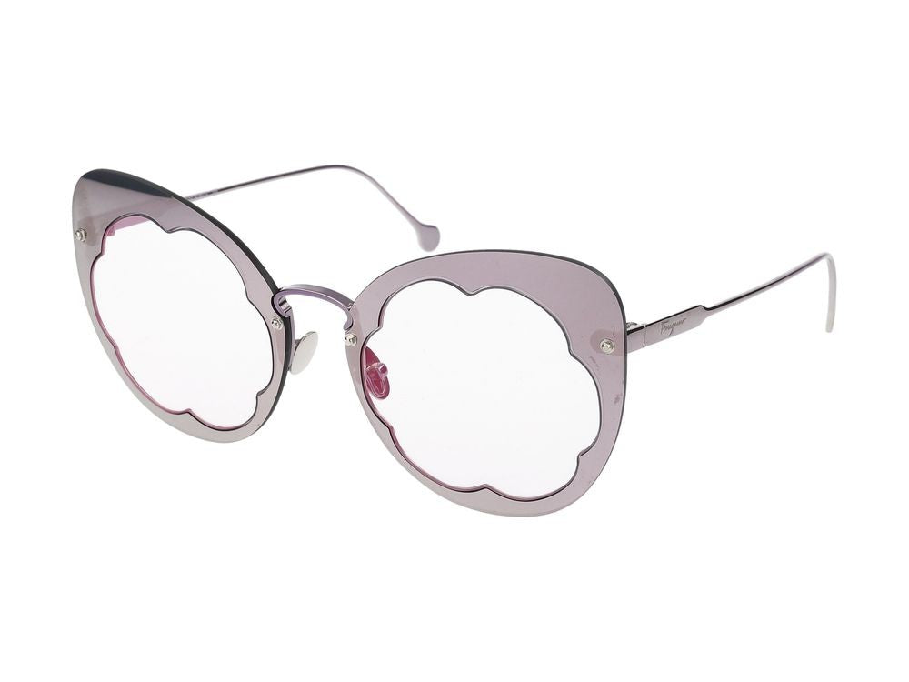 Salvatore Ferragamo Sunglasses Sf178sm Amo Flowerful 537 Metallic Iris 63/13/140