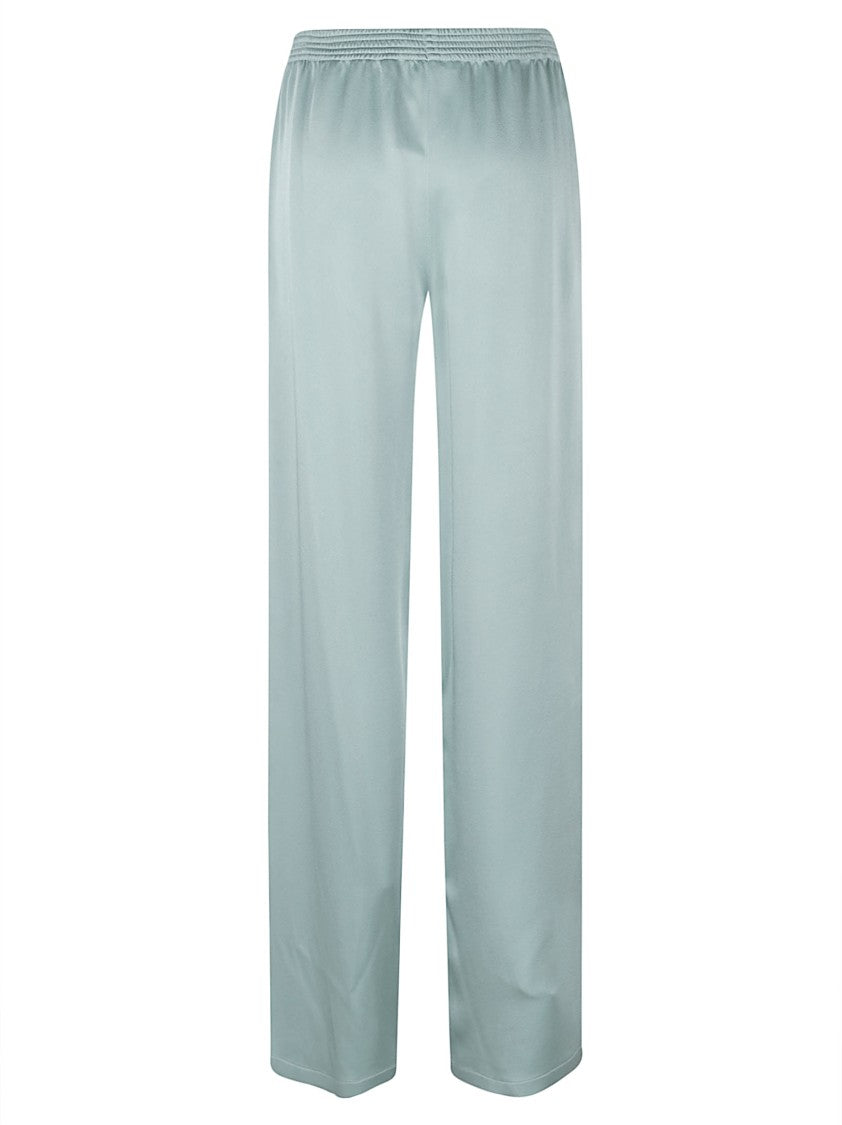 Fabiana Filippi Enver Satin Elasticated Wide-Leg Pants