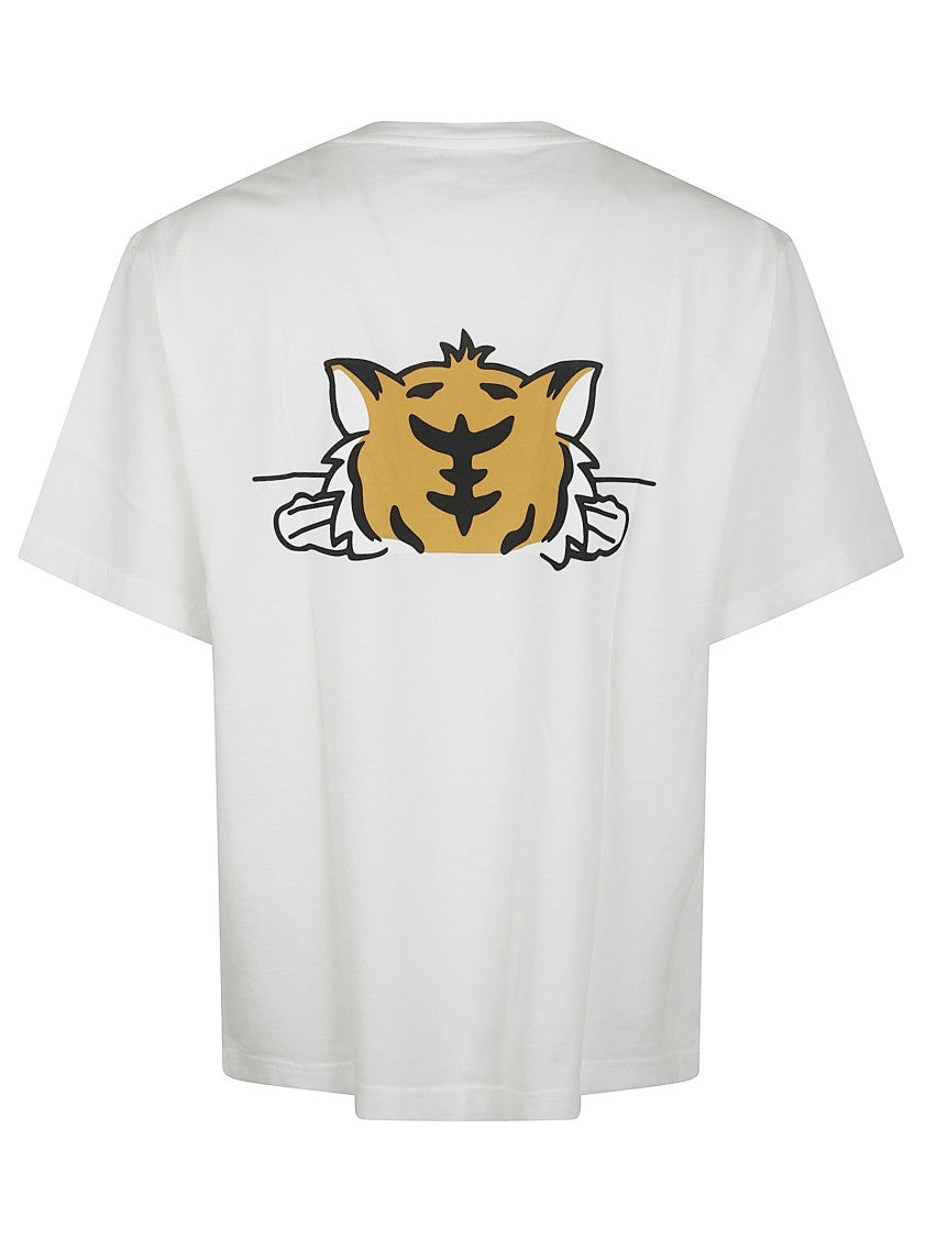 Kenzo Oversized Tiger Graphic Print T-Shirt