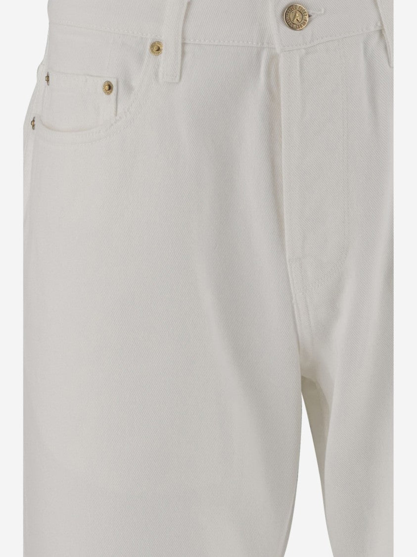 Golden Goose Wide Leg Cotton Denim Jeans
