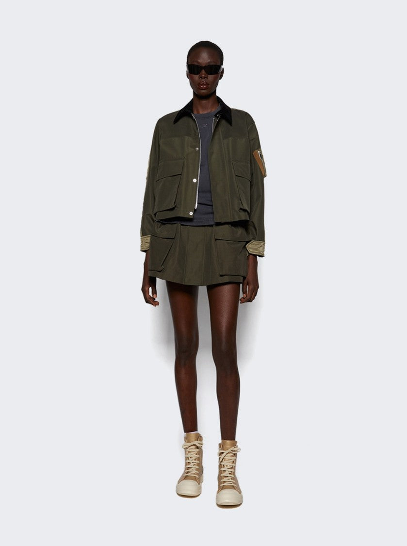 Rick Owens Hollywood High Top Sneakers Gold And Milk