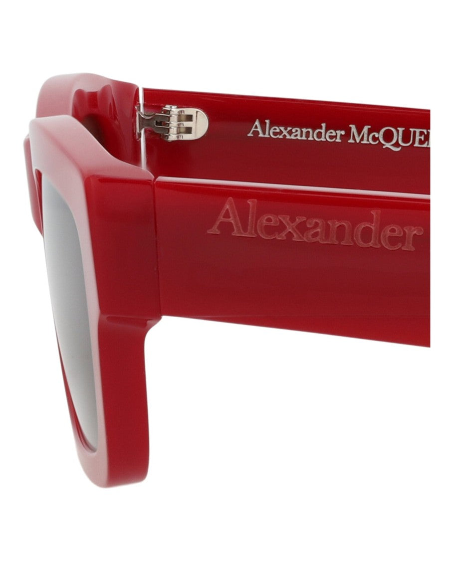 Alexander Mcqueen Square-Frame Recycled Acetate Sunglasses