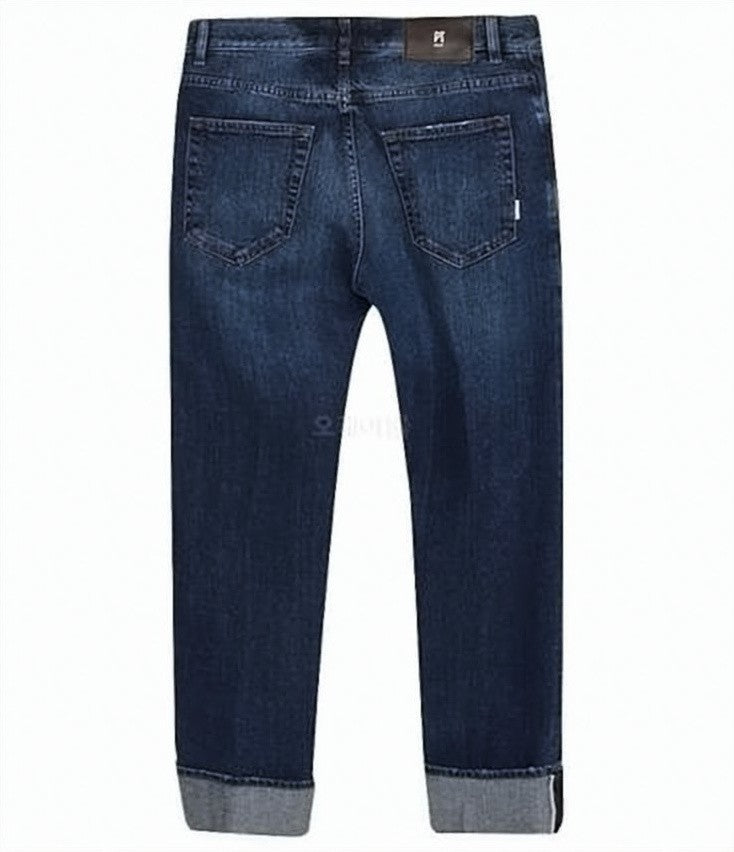 Pt Torino Indigo Wash Denim Pants With Classic Five-Pocket Design