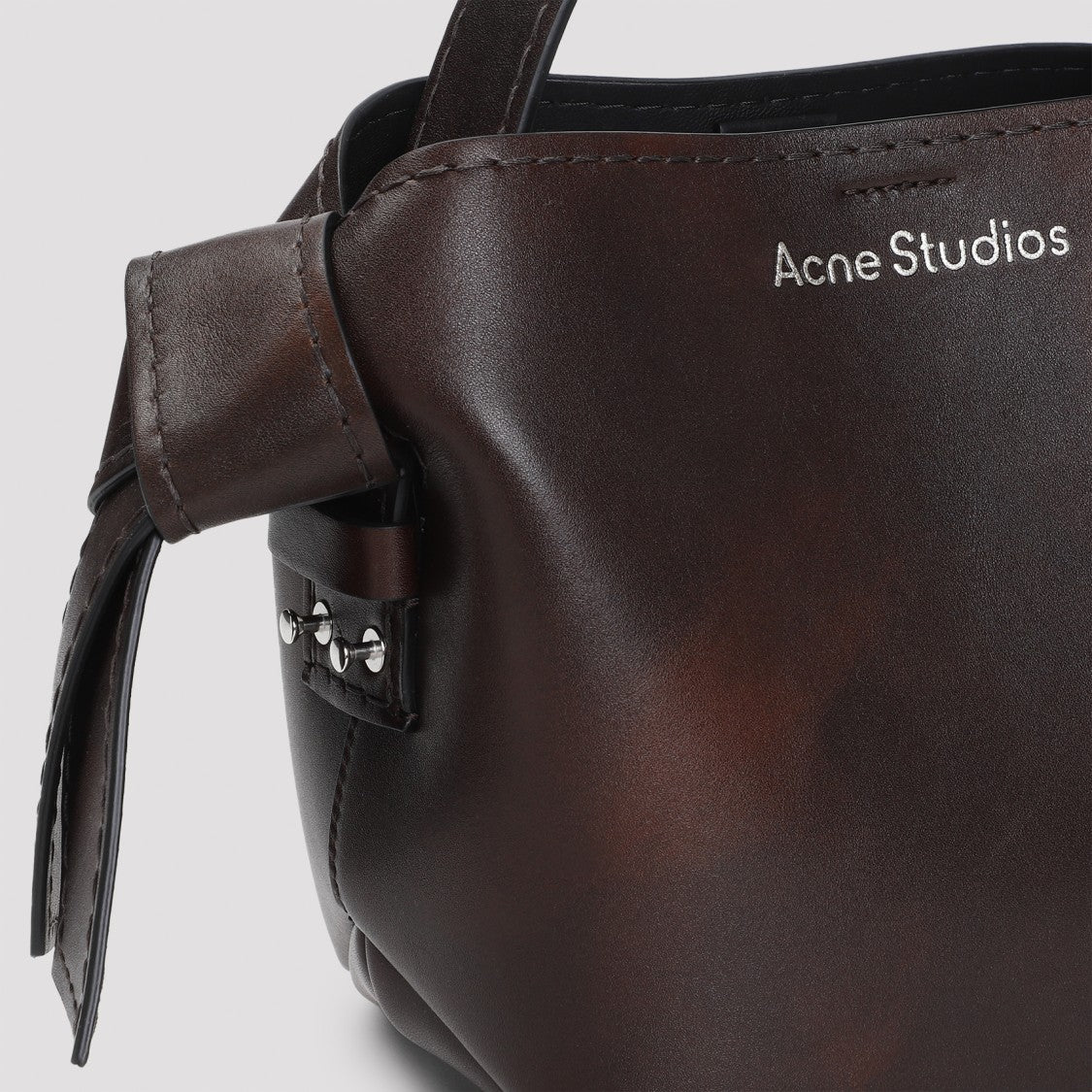 Acne Studios Handbag In Luxurious Calf And Lamb Leather With Ample Space And Iconic Design