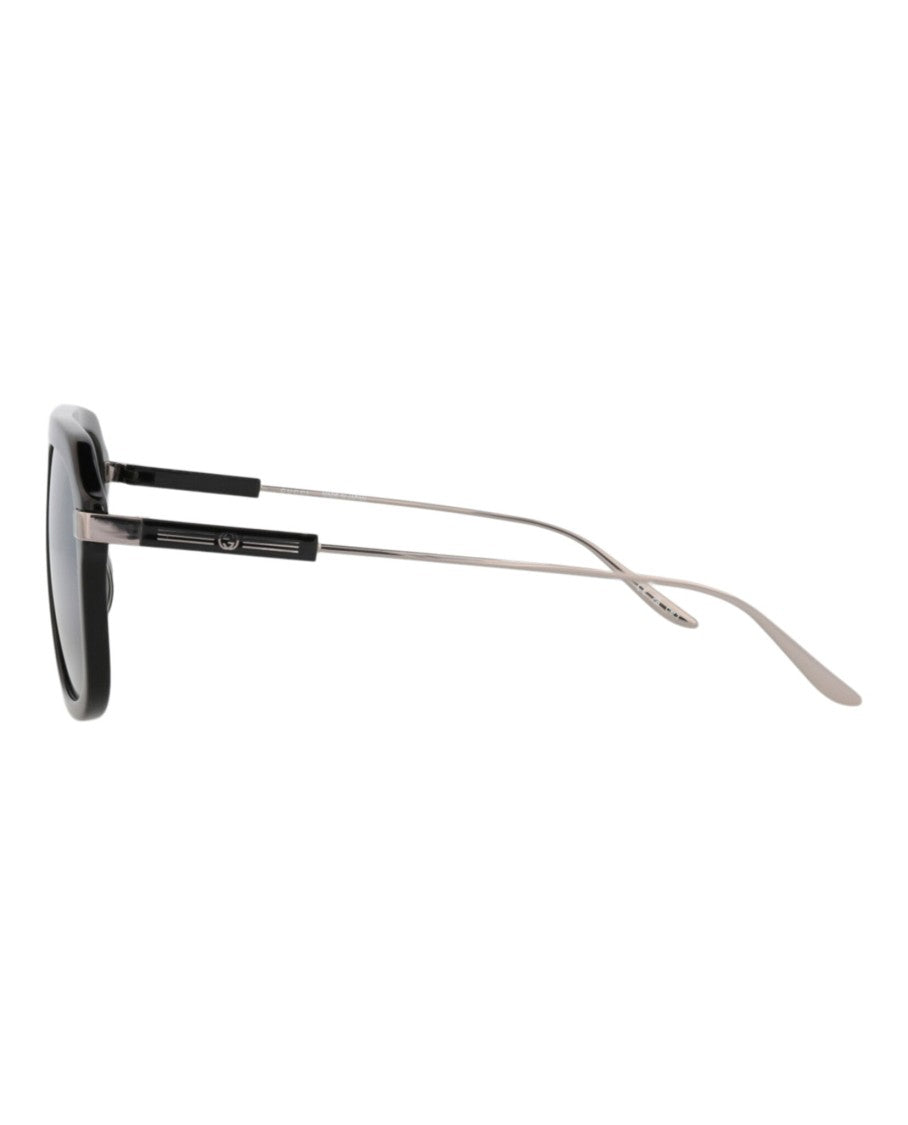 Gucci Aviator-Frame Recycled Acetate Sunglasses