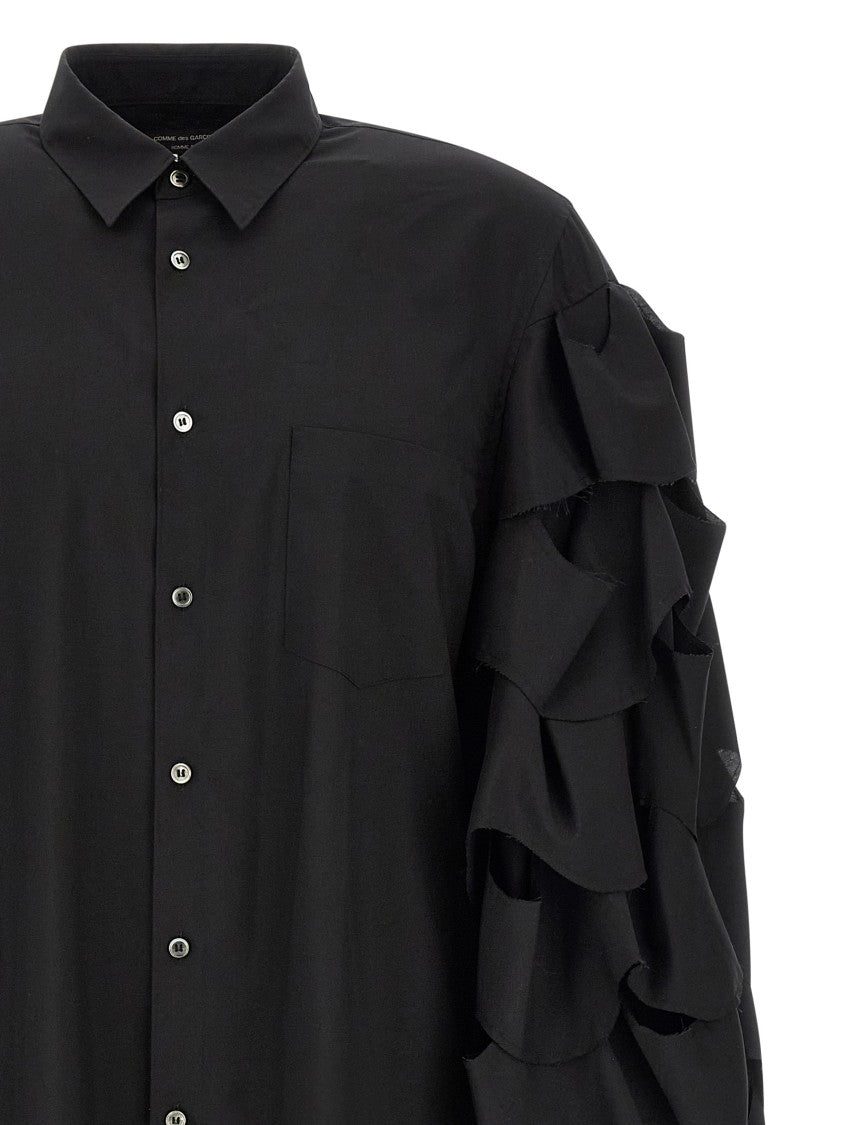 Comme Des Garçons Draped Sleeve Shirt