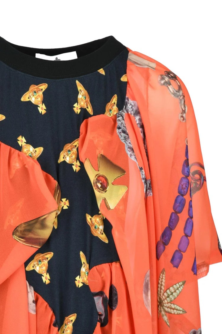 Vivienne Westwood Stretch Dress - Orange