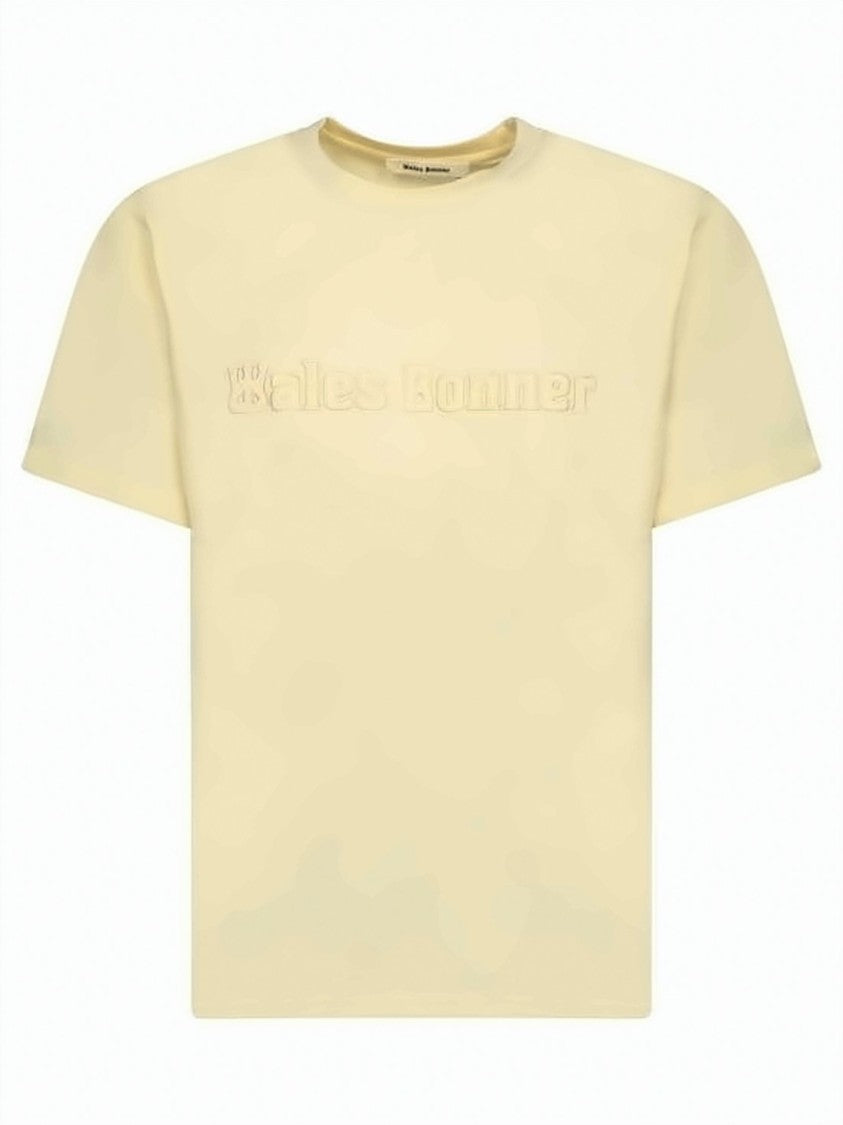 Wales Bonner Short-Sleeve T-Shirt With Embossed Detail