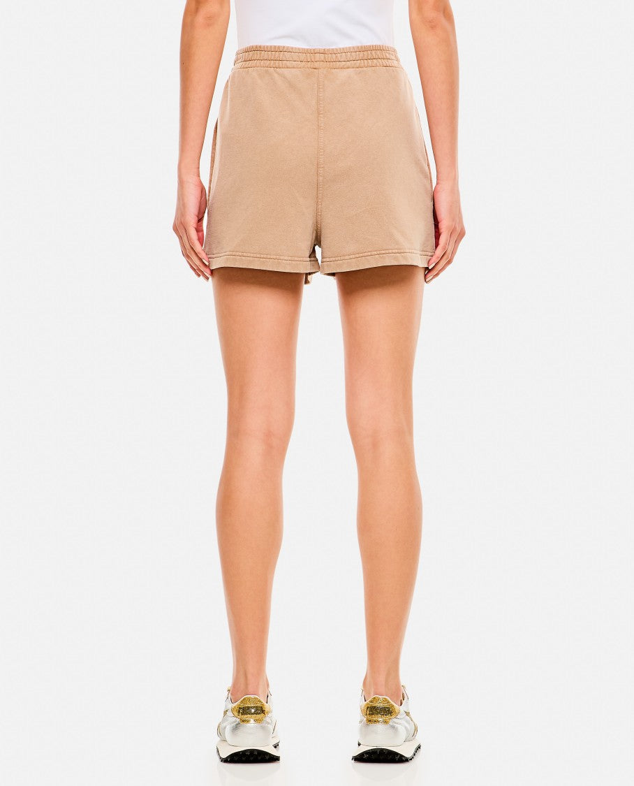 Fendi Brown Sweat Shorts With Elasticated Waist