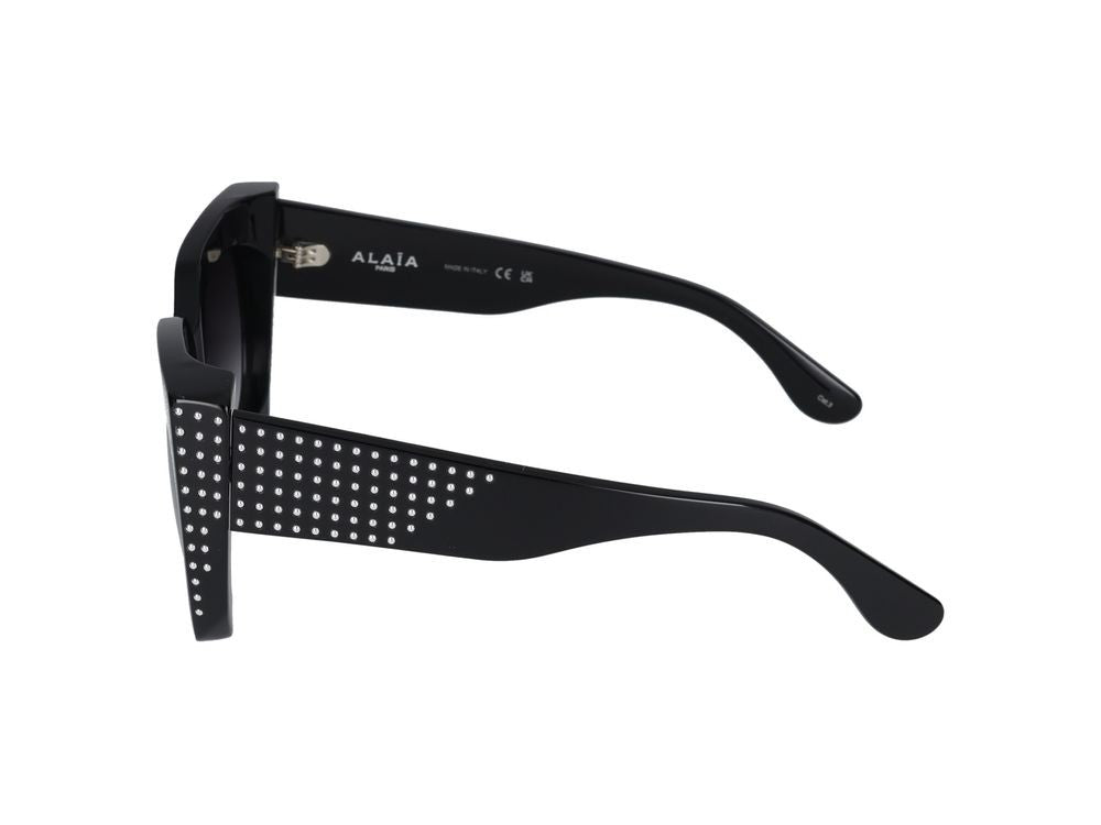 Azzedine Alaïa Sunglasses Aa0062s 001 Black Black Grey 54/20/140