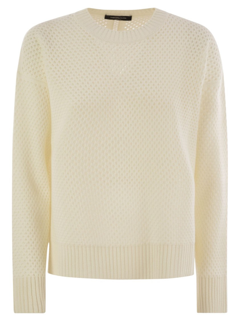 Fabiana Filippi Platinum Crew-Neck Jersey