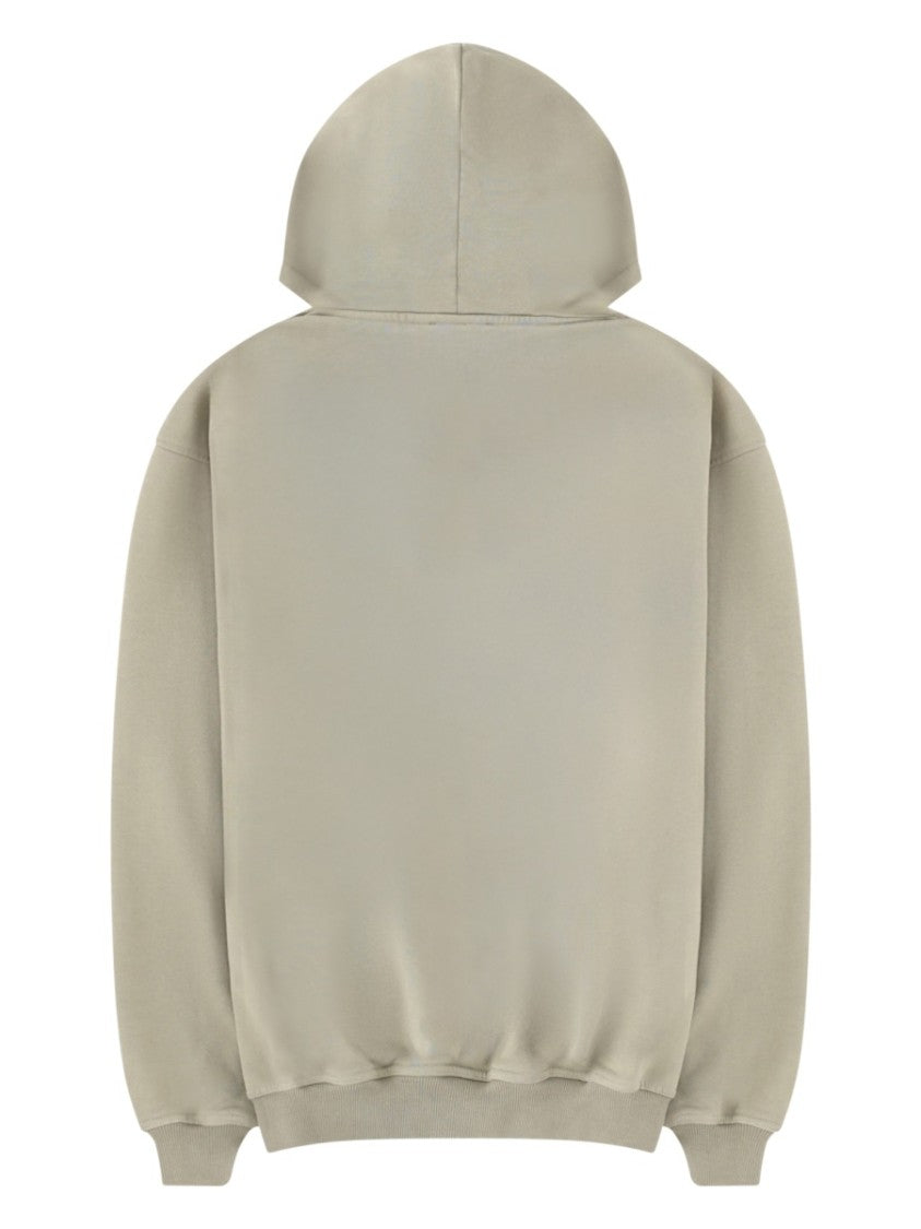 Represent Beige Thoroughbred Doberman Graphic Cotton Hoodie