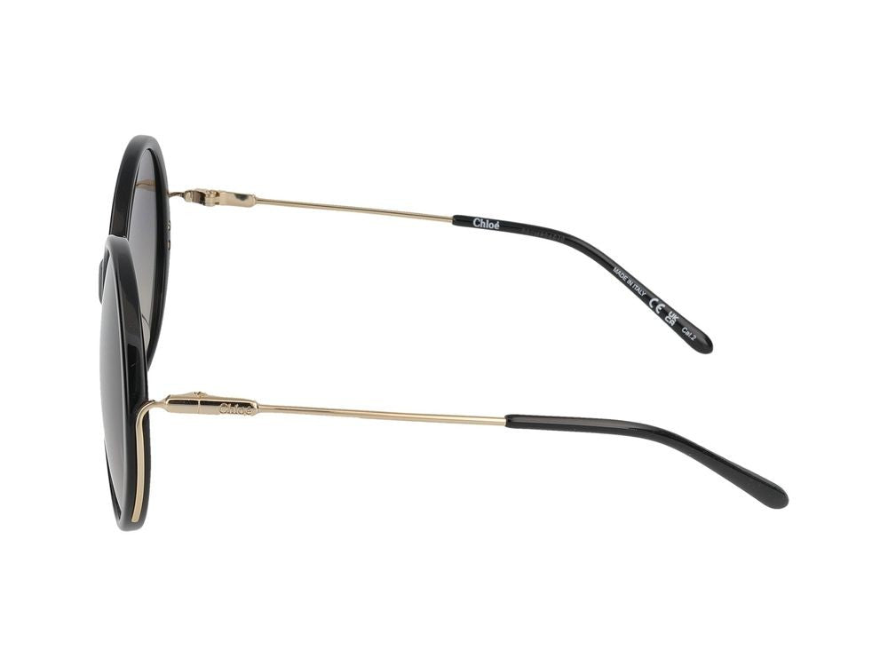 Chloé Sunglasses Chloé Ch0171s 001 Black Gold Grey 58/17/135